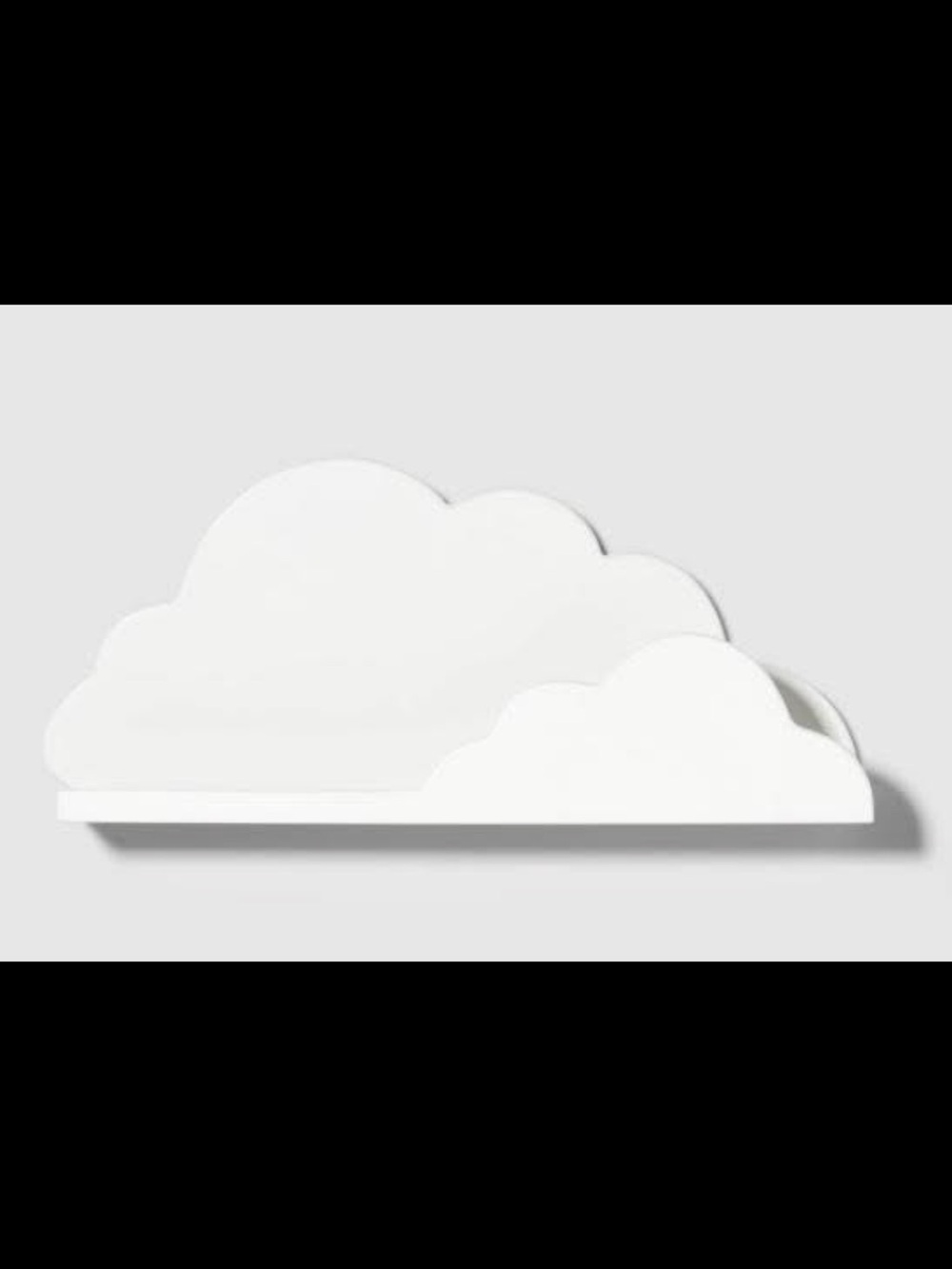 Cloud Decorative Wall Kids' Shelf White - Pillowfort - Target